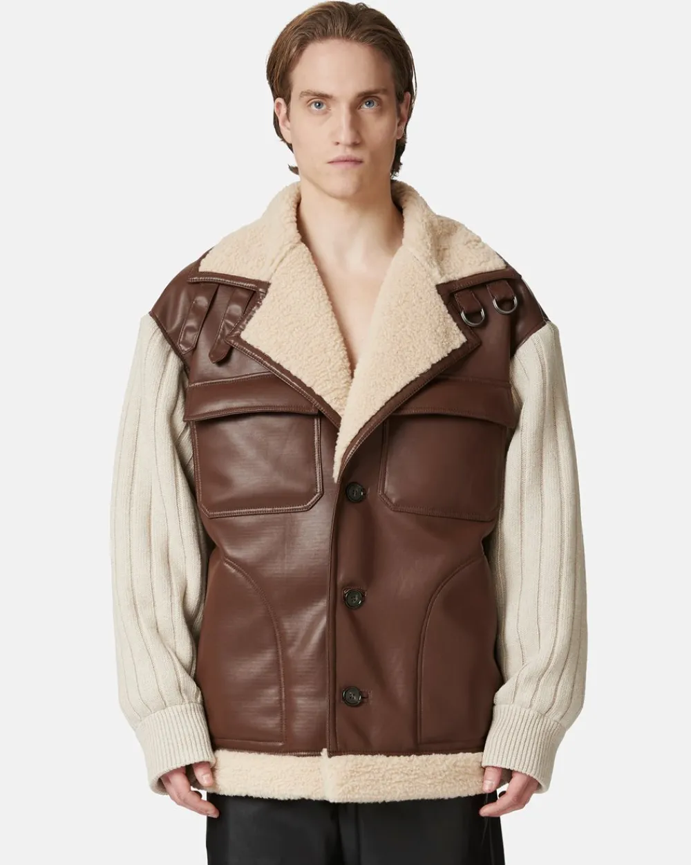 Iceberg Nappa Eco-sheepskin Jacket