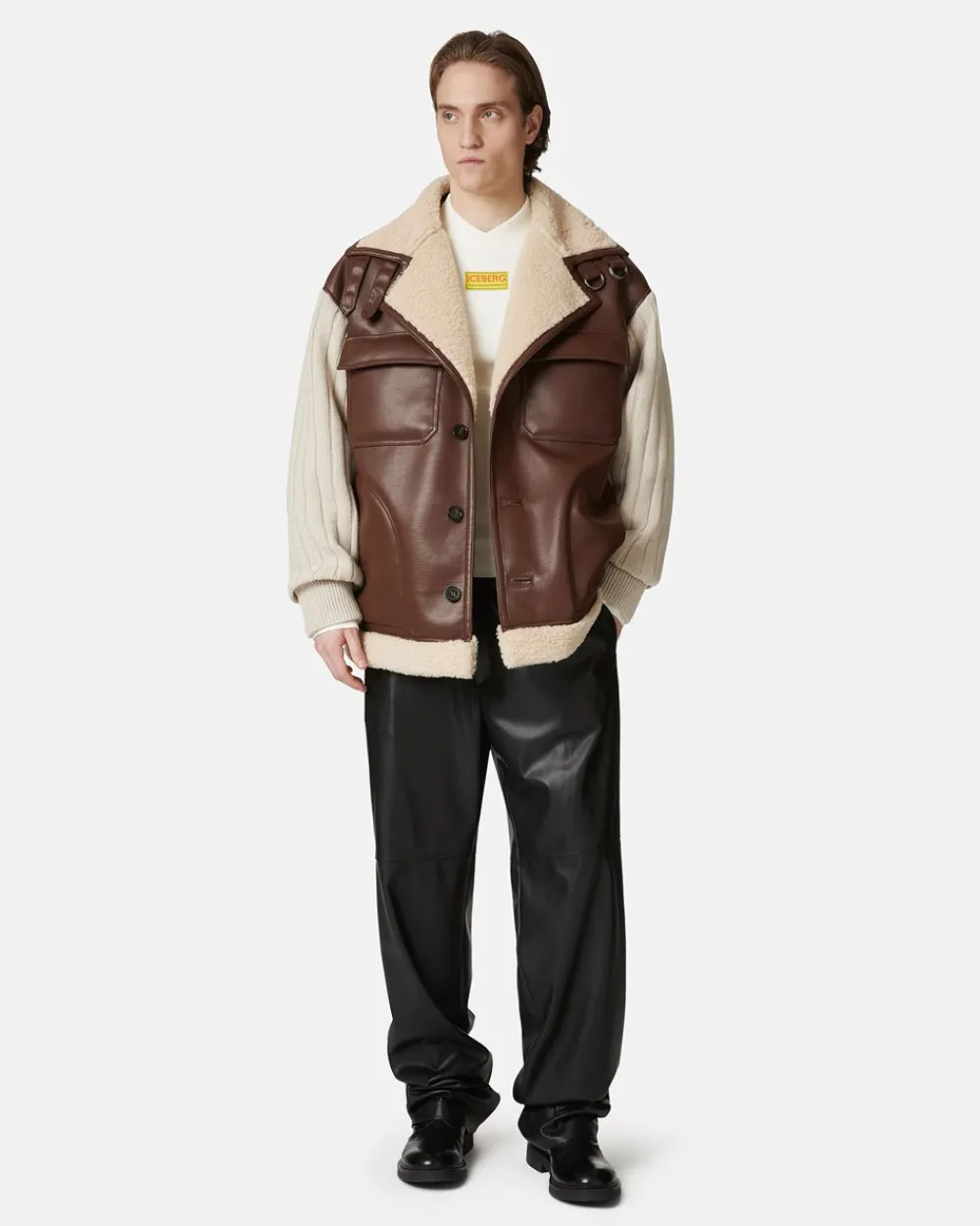 Iceberg Nappa Eco-sheepskin Jacket