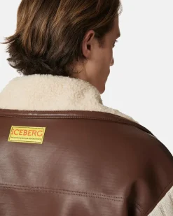 Iceberg Nappa Eco-sheepskin Jacket
