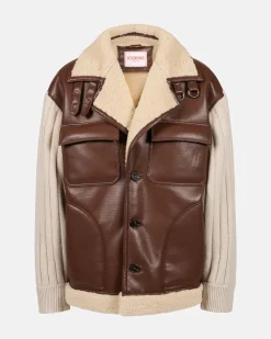 Iceberg Nappa Eco-sheepskin Jacket