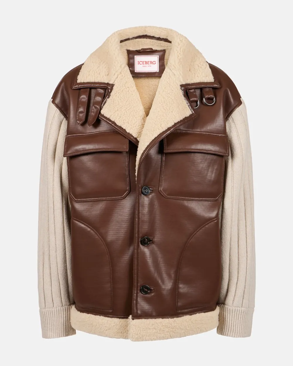 Iceberg Nappa Eco-sheepskin Jacket