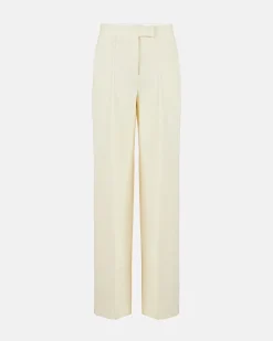 Women Iceberg New Shape Trousers In Wool Bouclé Fabric