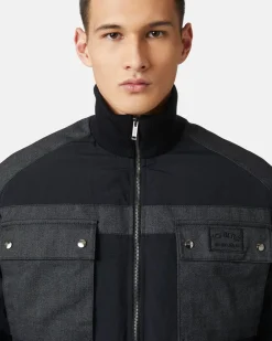 Iceberg Nylon And Gabardine Jacket