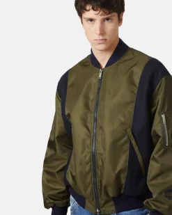 Women Iceberg Nylon Bomber Jacket From The Re-Edit Collection