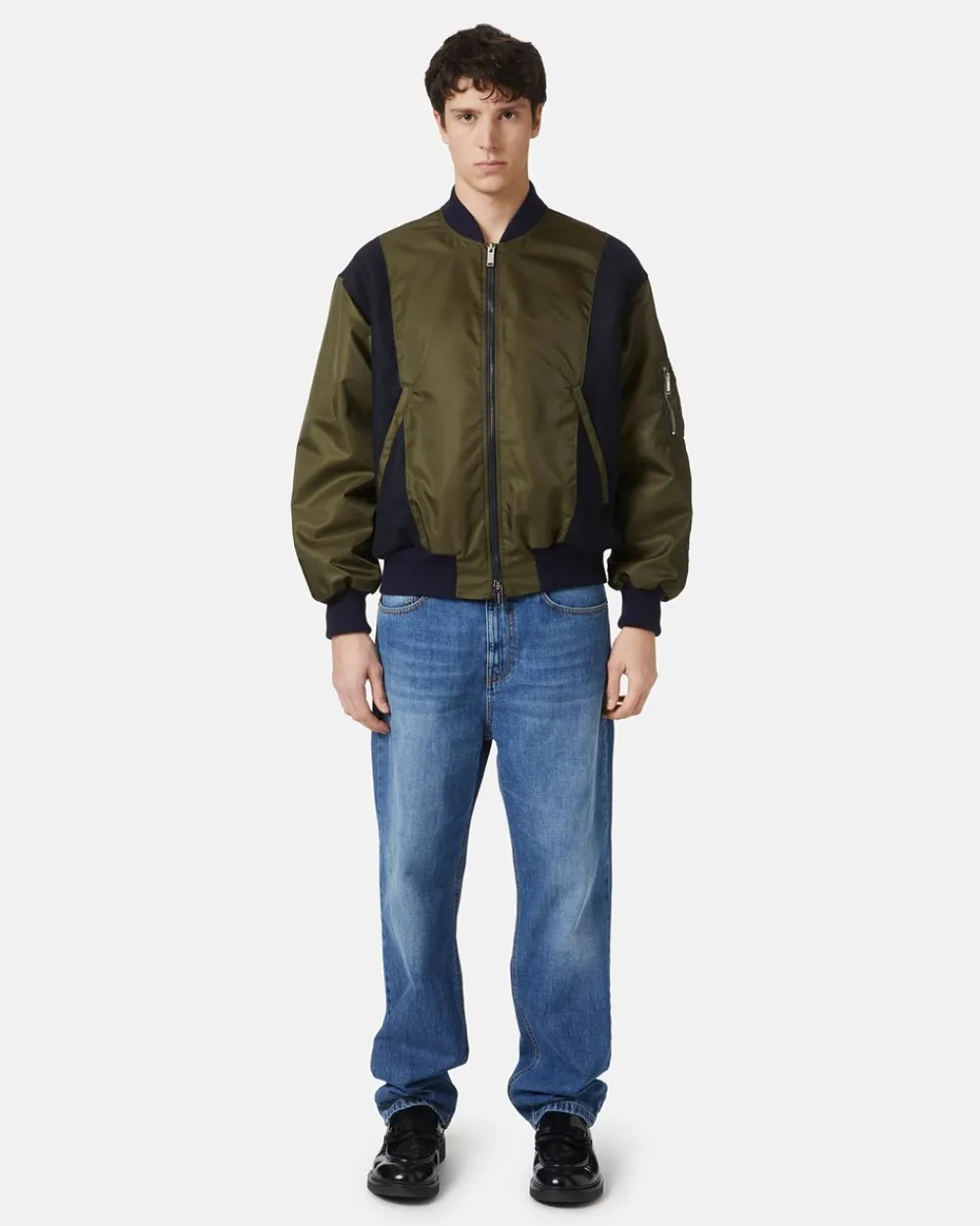 Women Iceberg Nylon Bomber Jacket From The Re-Edit Collection