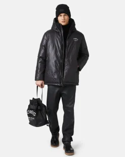 Iceberg Nylon Down Jacket With Logo