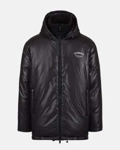 Iceberg Nylon Down Jacket With Logo