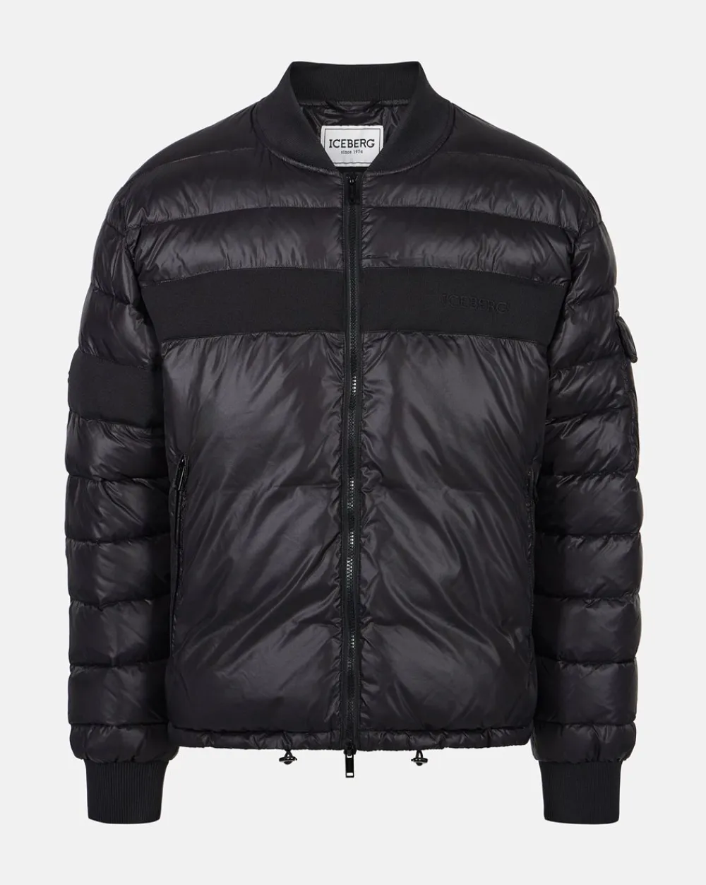 Iceberg Nylon Jacket With Allover Logo