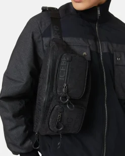 Iceberg Nylon Pouch With Allover Logo