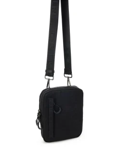Iceberg Nylon Shoulder Bag With Allover Logo