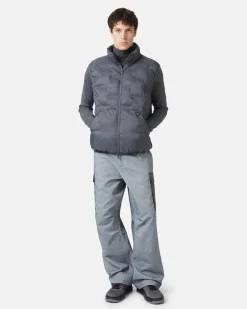 Iceberg Nylon Vest With Embroidery