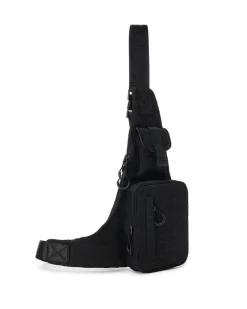 Iceberg One-shoulder Backpack With Allover Logo