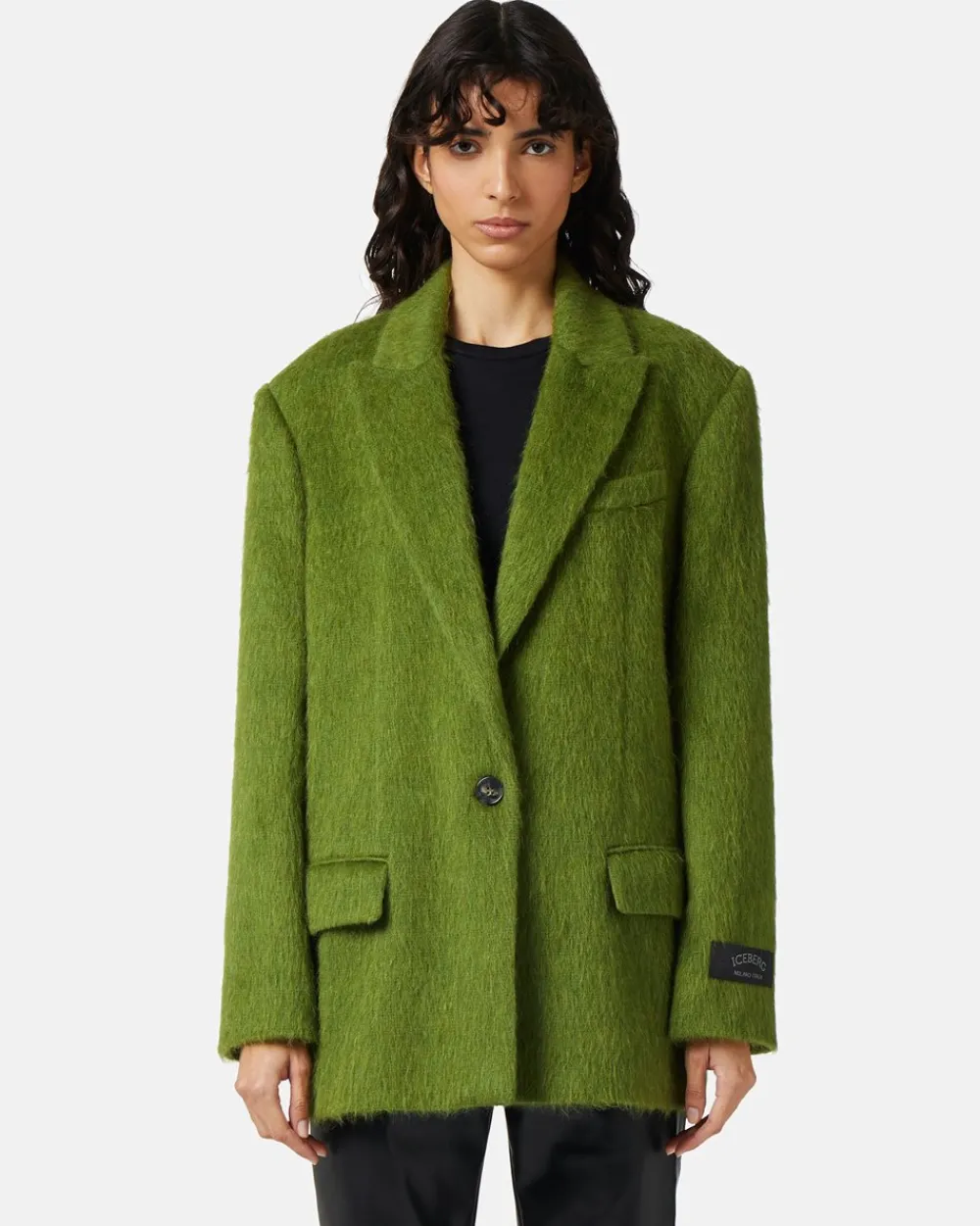 Women Iceberg Over-fit Single-breasted Jacket