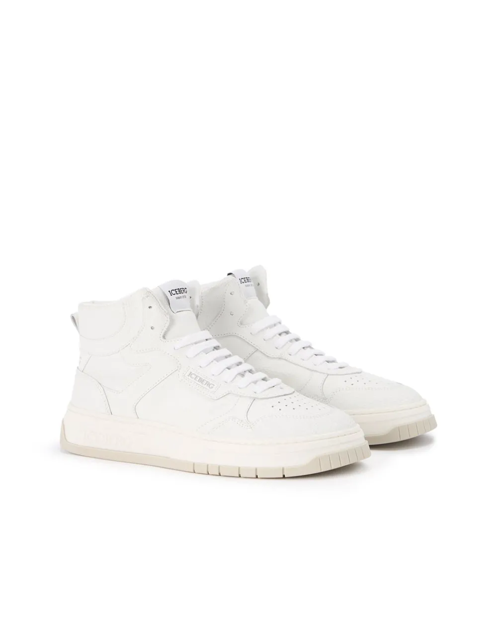 Iceberg Oversized Sneakers Inspired By Vintage Basket Style