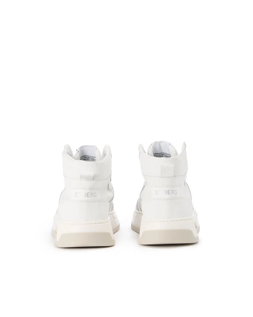 Iceberg Oversized Sneakers Inspired By Vintage Basket Style