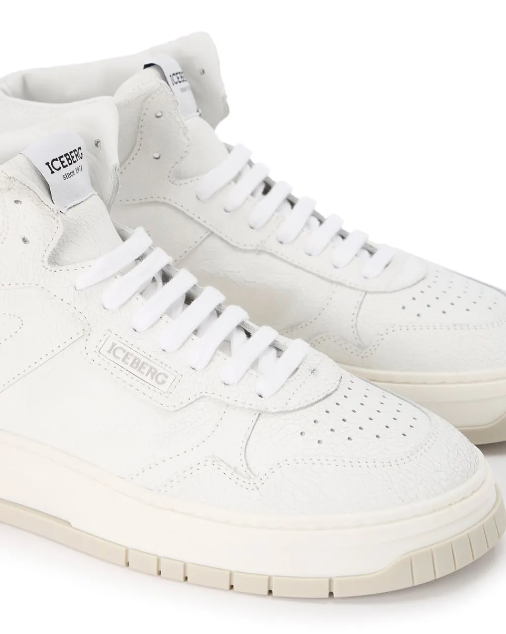 Iceberg Oversized Sneakers Inspired By Vintage Basket Style