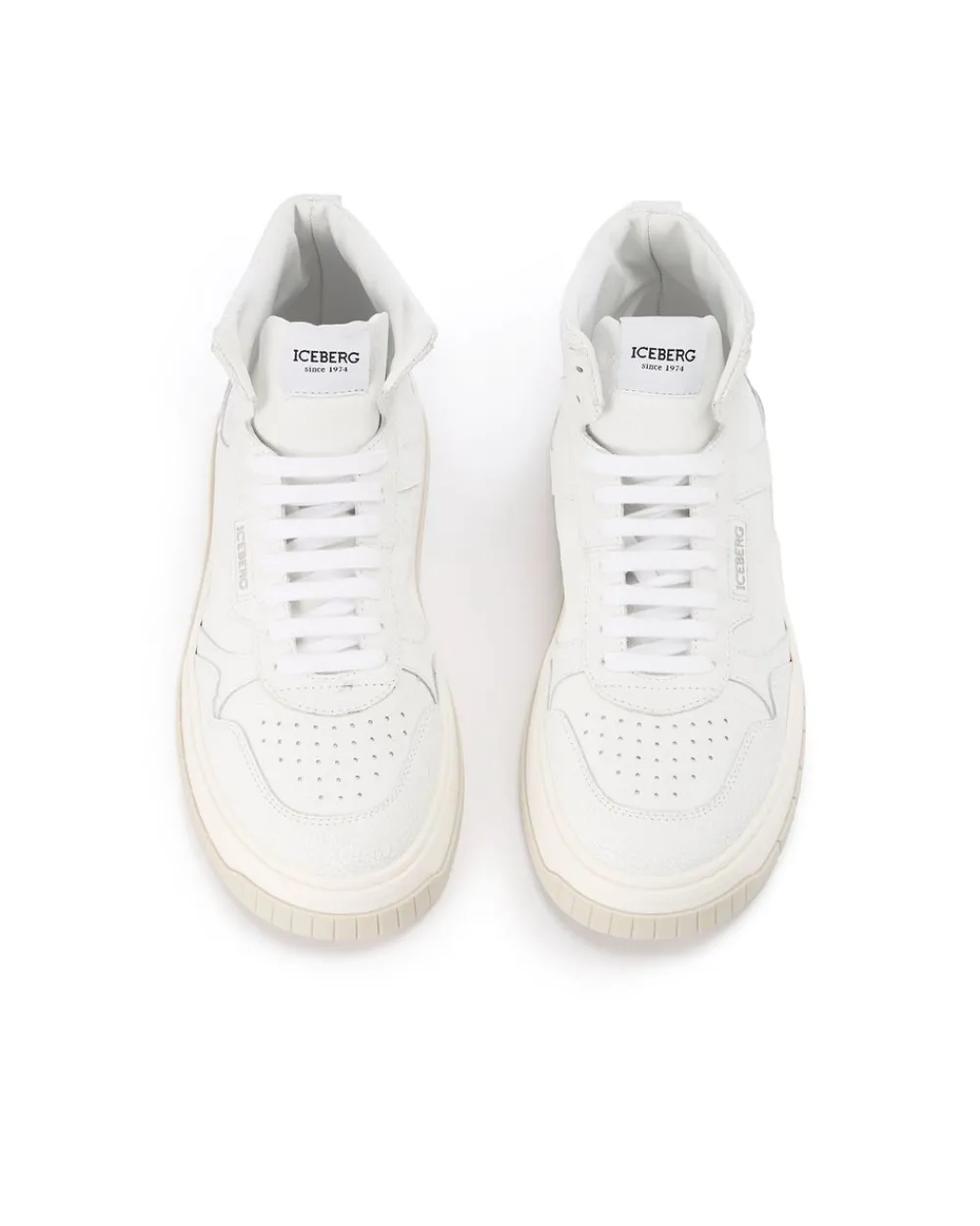 Iceberg Oversized Sneakers Inspired By Vintage Basket Style