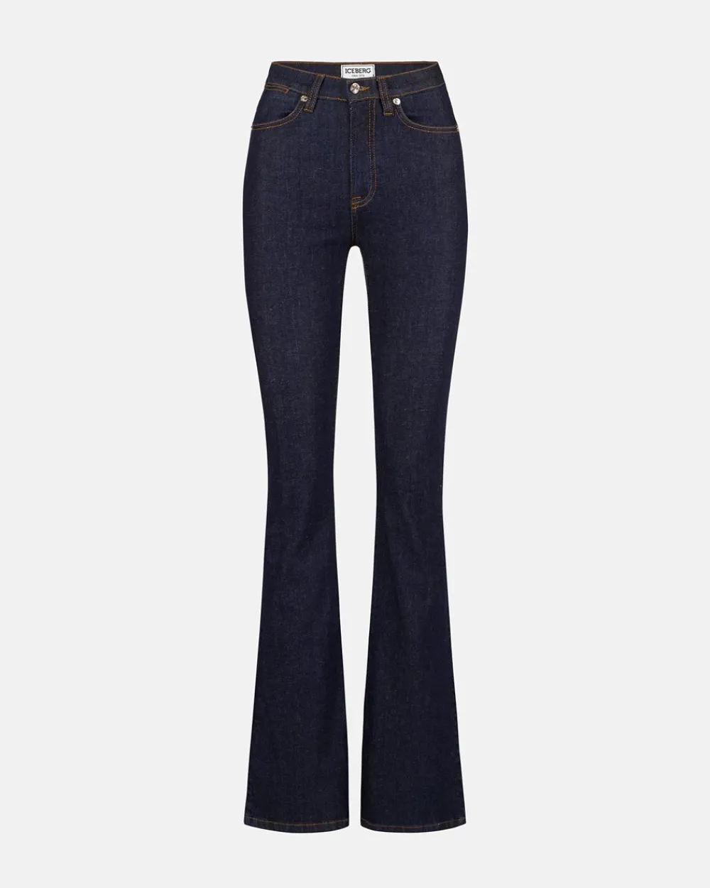 Women Iceberg 5 Pocket Skinny Flare Trousers