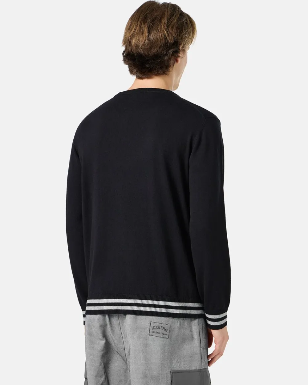 Iceberg Pullover With Garfield Design