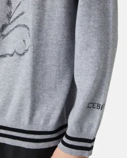 Iceberg Pullover With Garfield Design