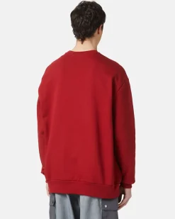 Iceberg Red Over-fit Sweatshirt