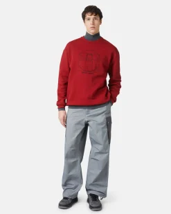 Iceberg Red Over-fit Sweatshirt
