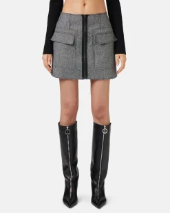Women Iceberg Regular Fit Reversible Skirt
