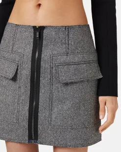 Women Iceberg Regular Fit Reversible Skirt