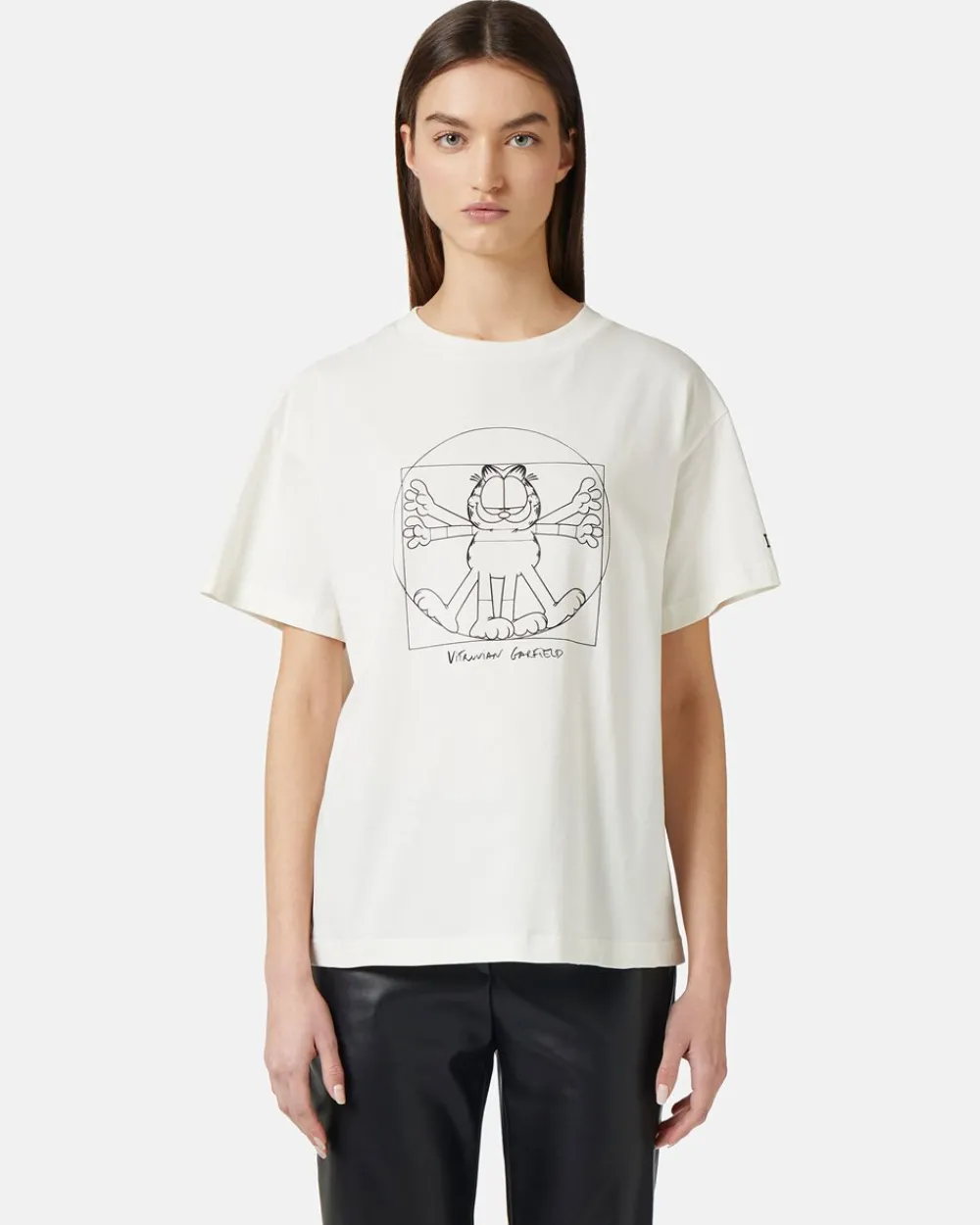 Women Iceberg Regular Fit T-shirt In Cotton Jersey