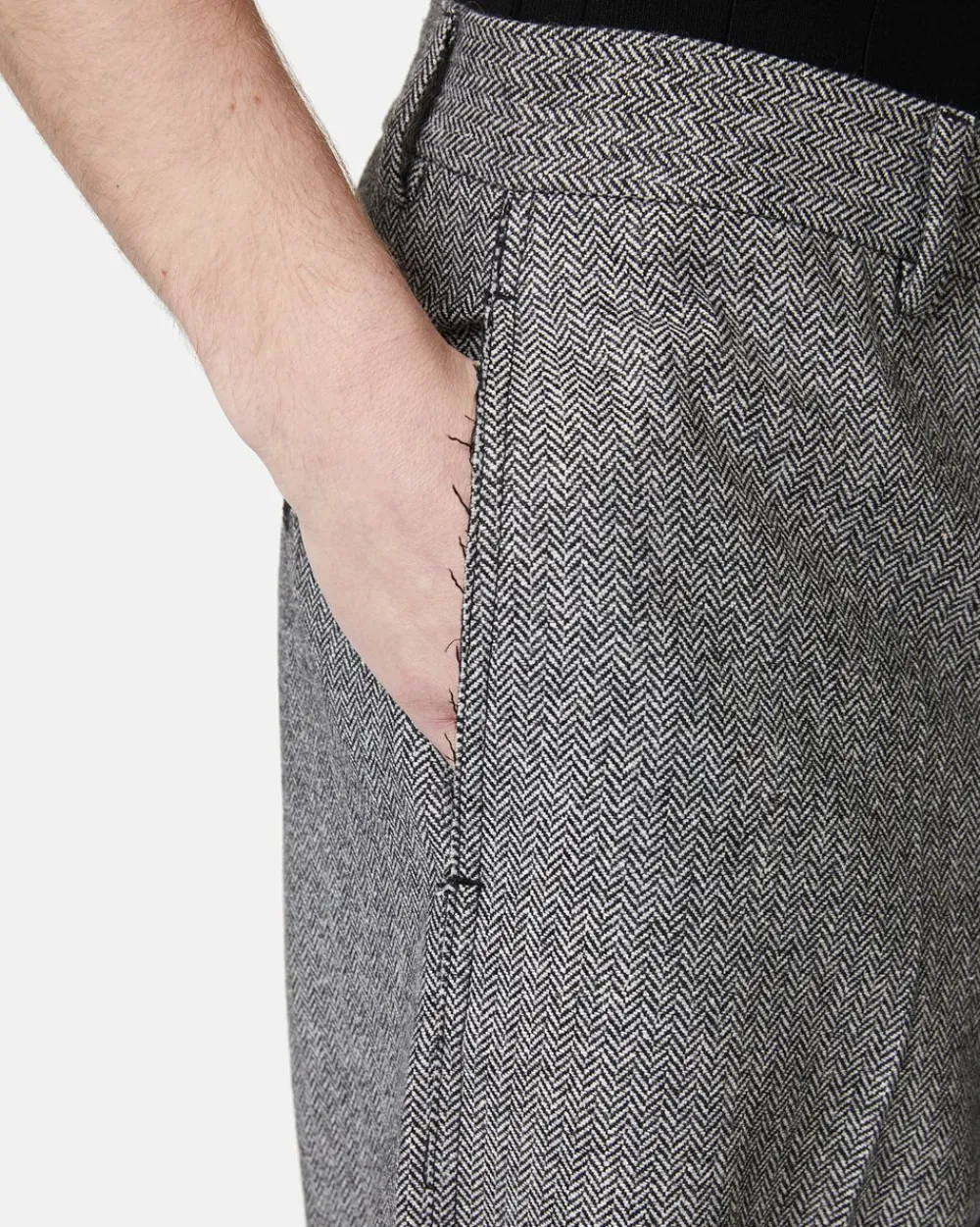 Iceberg Regular-waisted Trousers In Wool Blend
