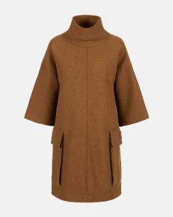 Women Iceberg Relaxed Fit Dress In Bouclé Wool