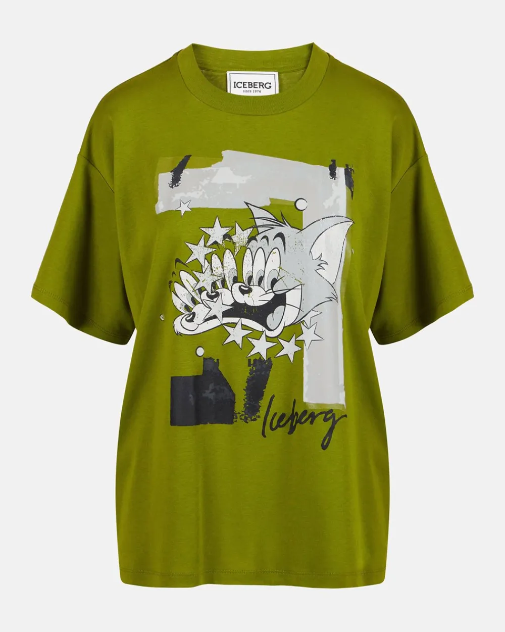 Women Iceberg Relaxed Fit T-shirt In Sustainable Cotton