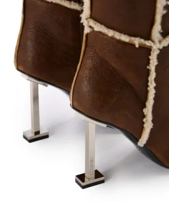 Women Iceberg Sheepskin Thigh-high Boots