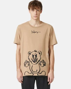 Iceberg Short-sleeved T-shirt With Logo And Print
