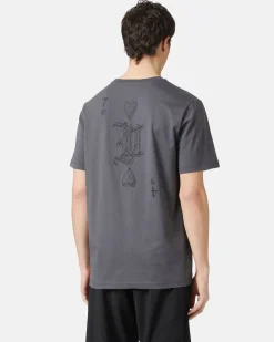 Iceberg Short-sleeved T-shirt With Prints And Embroidery