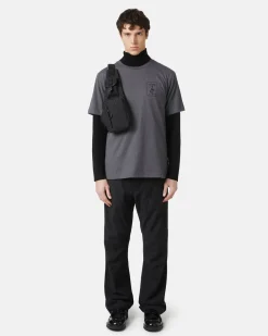 Iceberg Short-sleeved T-shirt With Prints And Embroidery