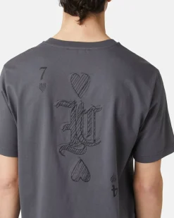 Iceberg Short-sleeved T-shirt With Prints And Embroidery