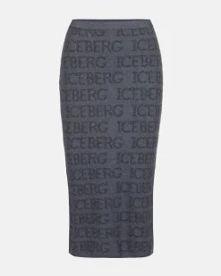 Women Iceberg Skirt With Pattern
