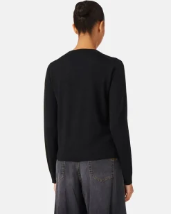 Women Iceberg Small Wool Cardigan With Logo