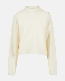 Women Iceberg Sporty Turtleneck Sweater With Logo