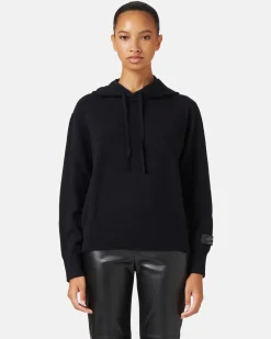 Women Iceberg Stockinette Sweater With Hood