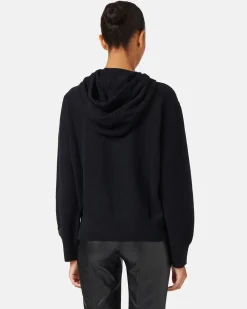 Women Iceberg Stockinette Sweater With Hood