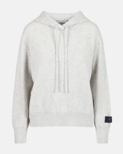 Women Iceberg Stockinette Sweater With Hood