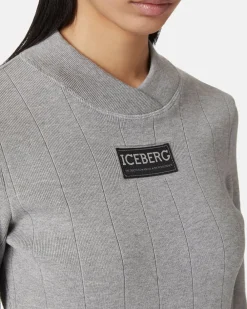 Women Iceberg Stretch Dress With Logo