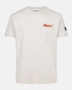 Iceberg Sustainable Cotton T-shirt With Yogi Bear