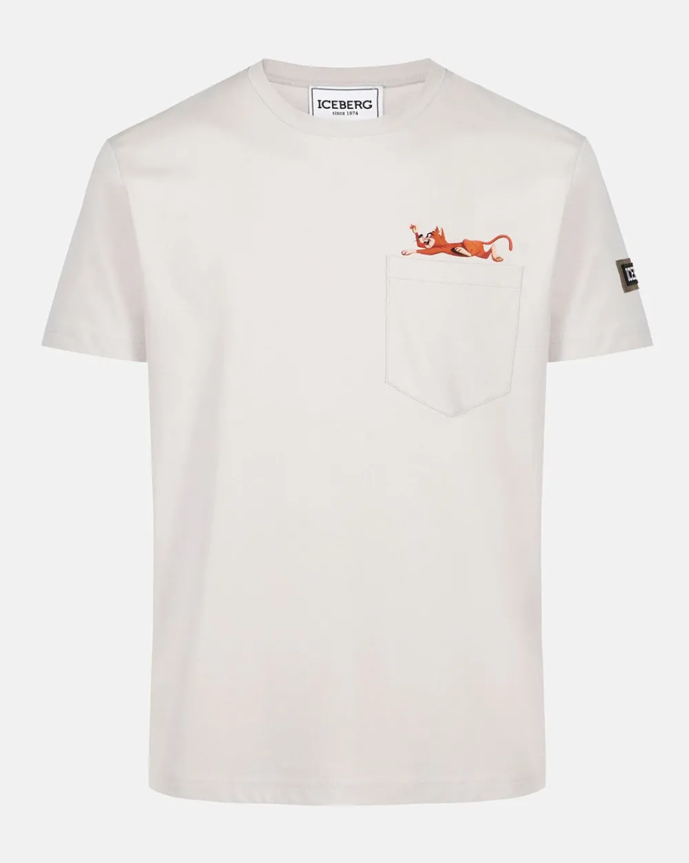 Iceberg Sustainable Cotton T-shirt With Yogi Bear