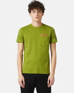 Iceberg Sustainable Cotton T-shirt With Cat