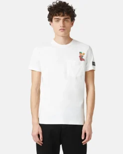 Iceberg Sustainable Cotton T-shirt With Yogi Bear
