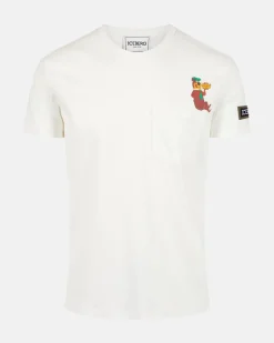 Iceberg Sustainable Cotton T-shirt With Yogi Bear