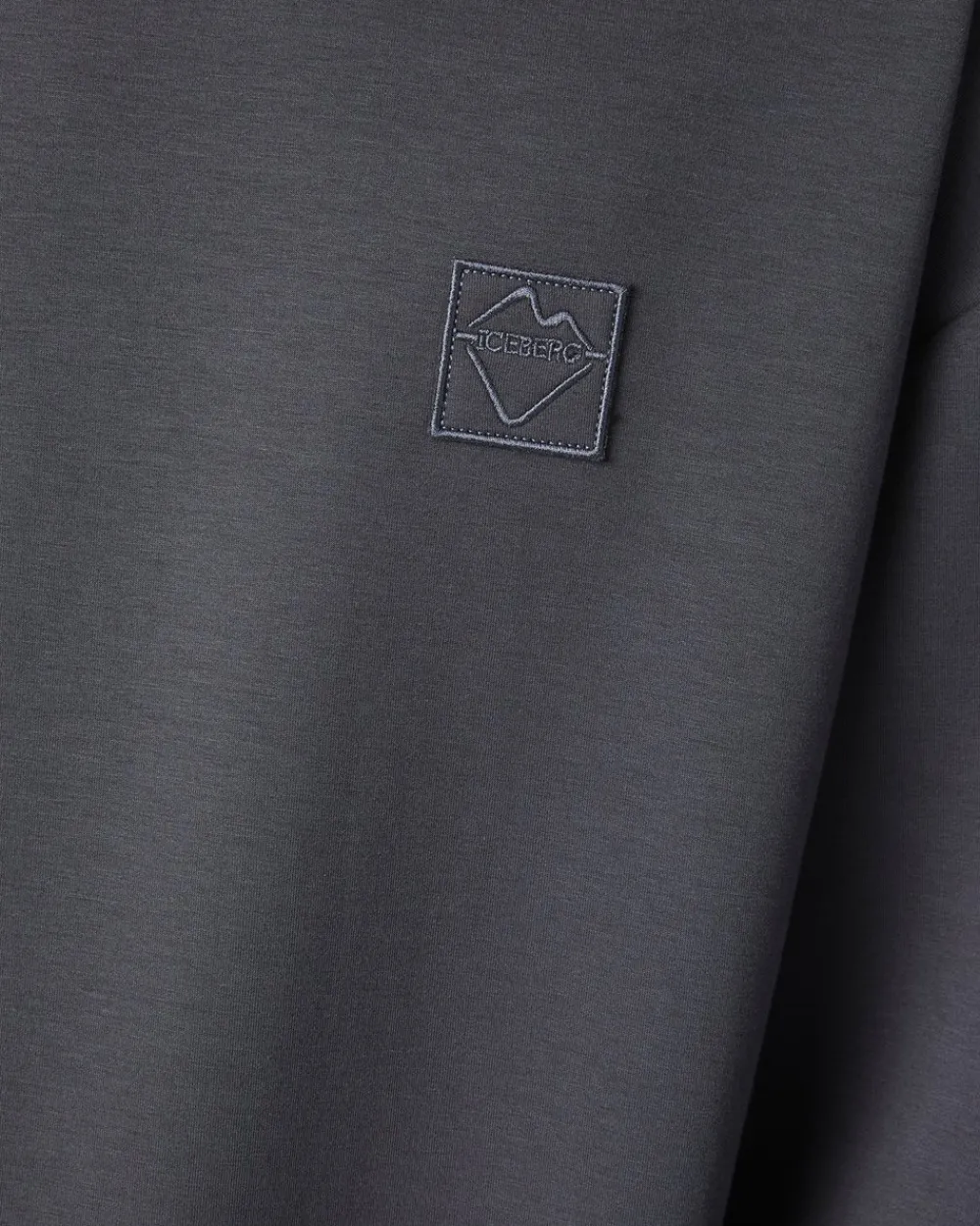 Iceberg Sweatshirt In Technical Fabric